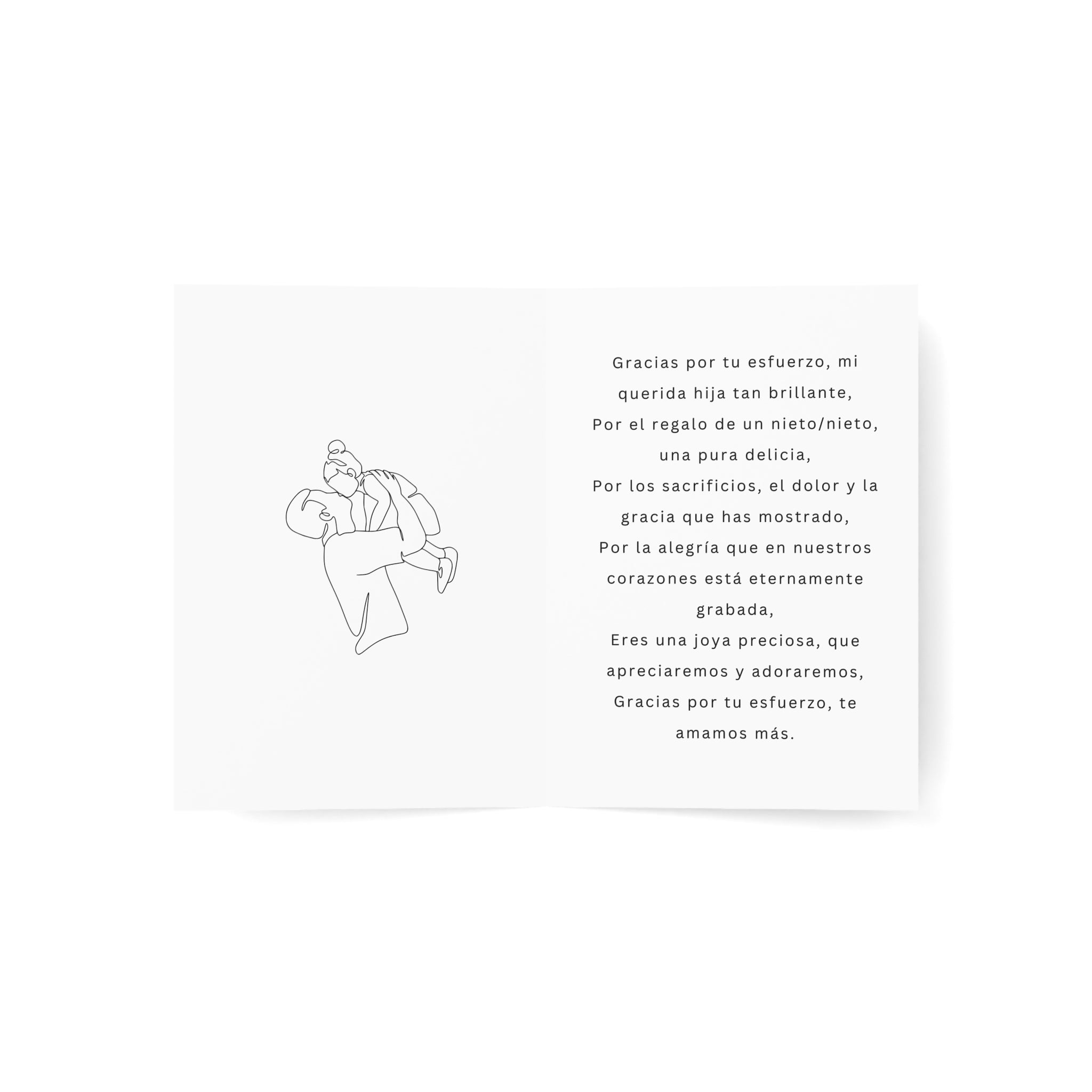 A Hija - Gracias por tu labor
