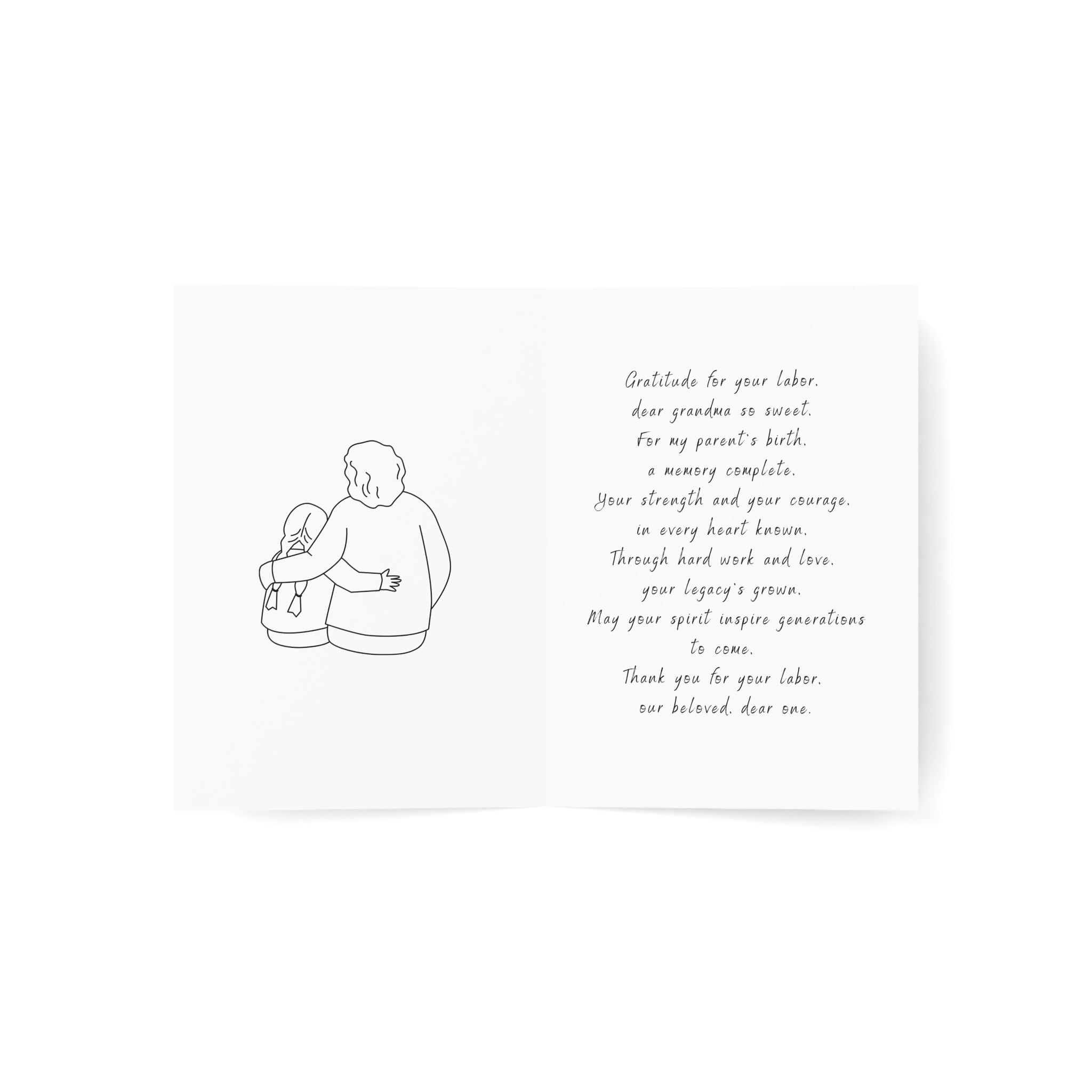 A mi abuela: gracias por tu labor
