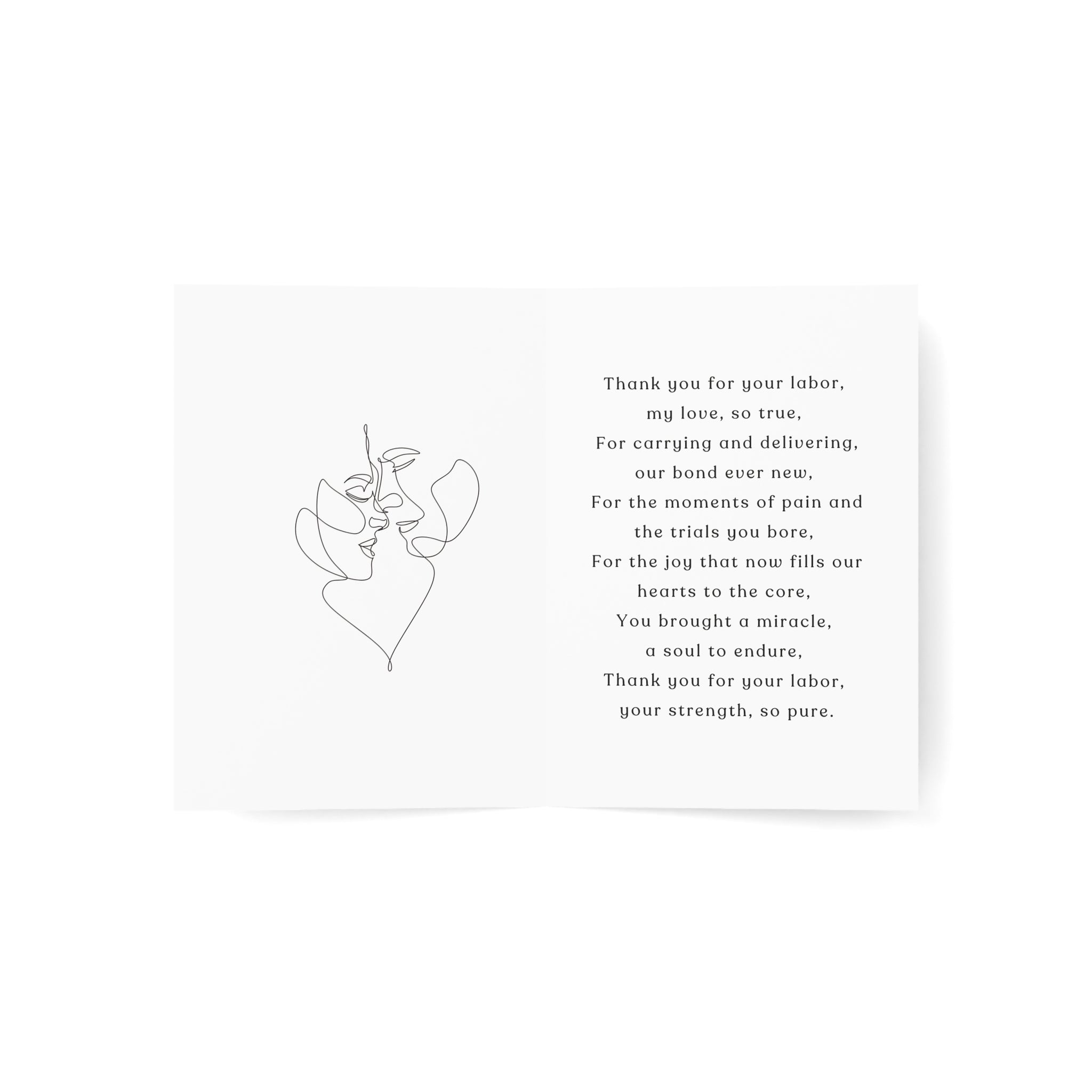 To My Wife - Thank You for Your Labor