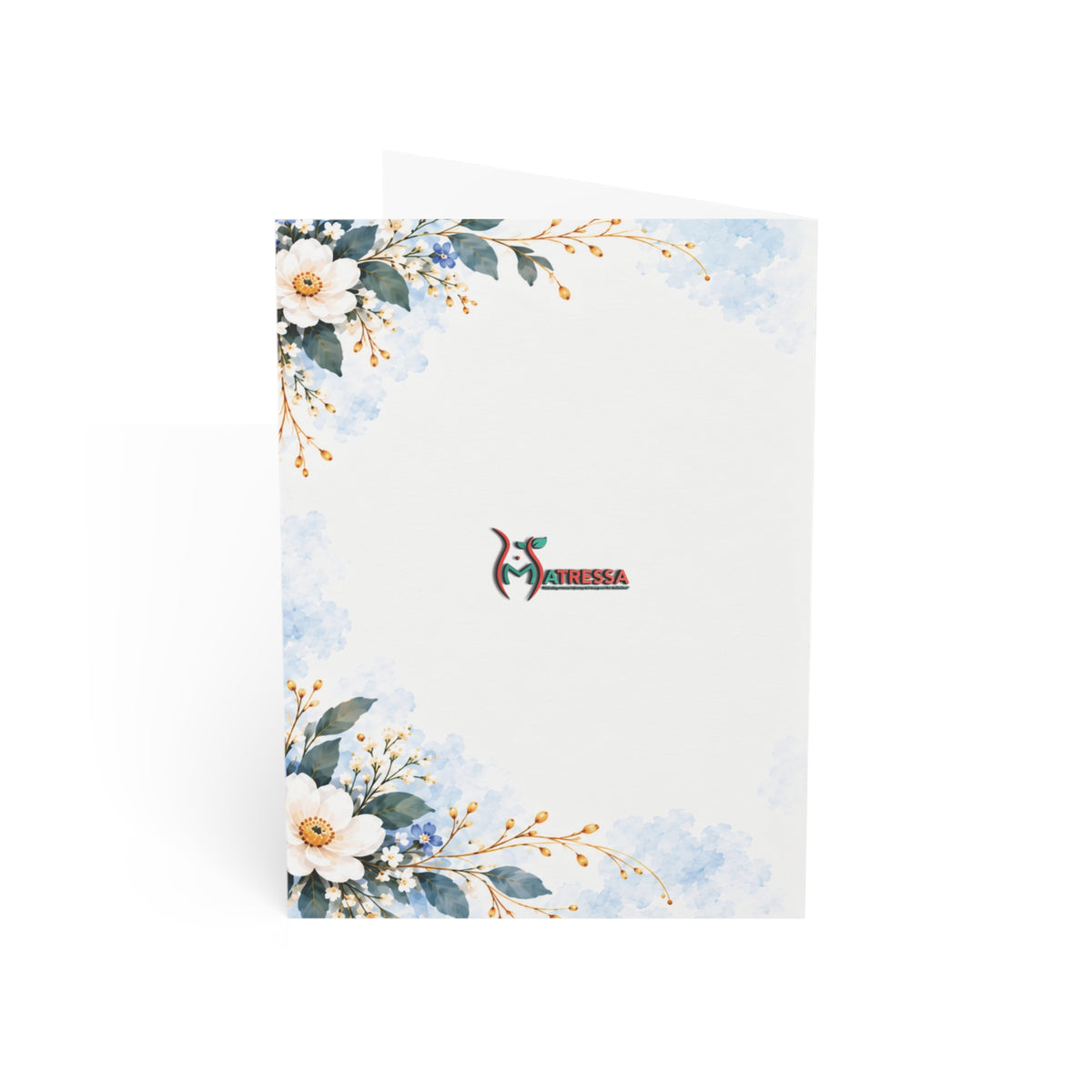 Matressa Day Thank You Greeting Card – Happy Matressa Floral Mom Appreciation Card