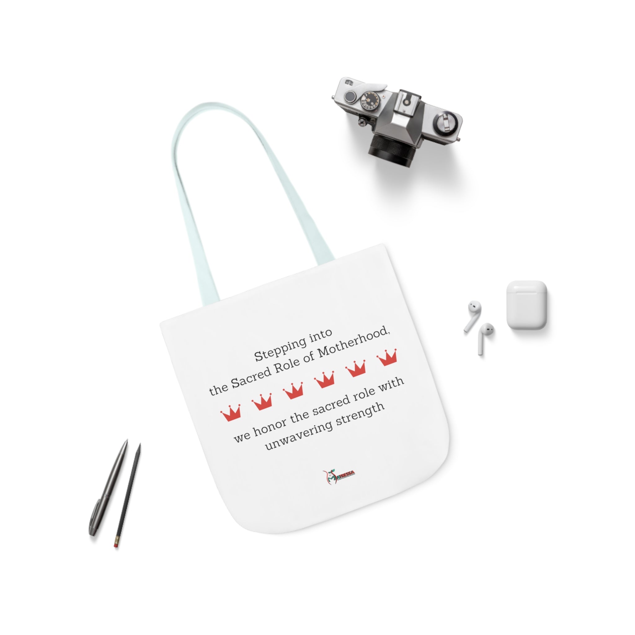 Honor the Sacred Role - Canvas Tote Bag