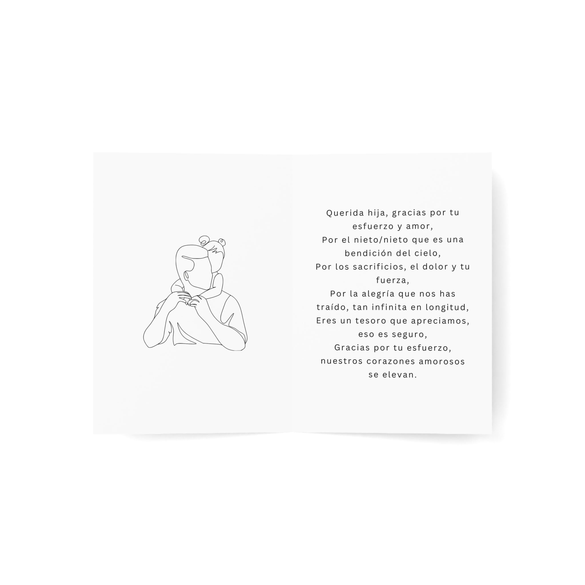 A Hija - Gracias por tu labor
