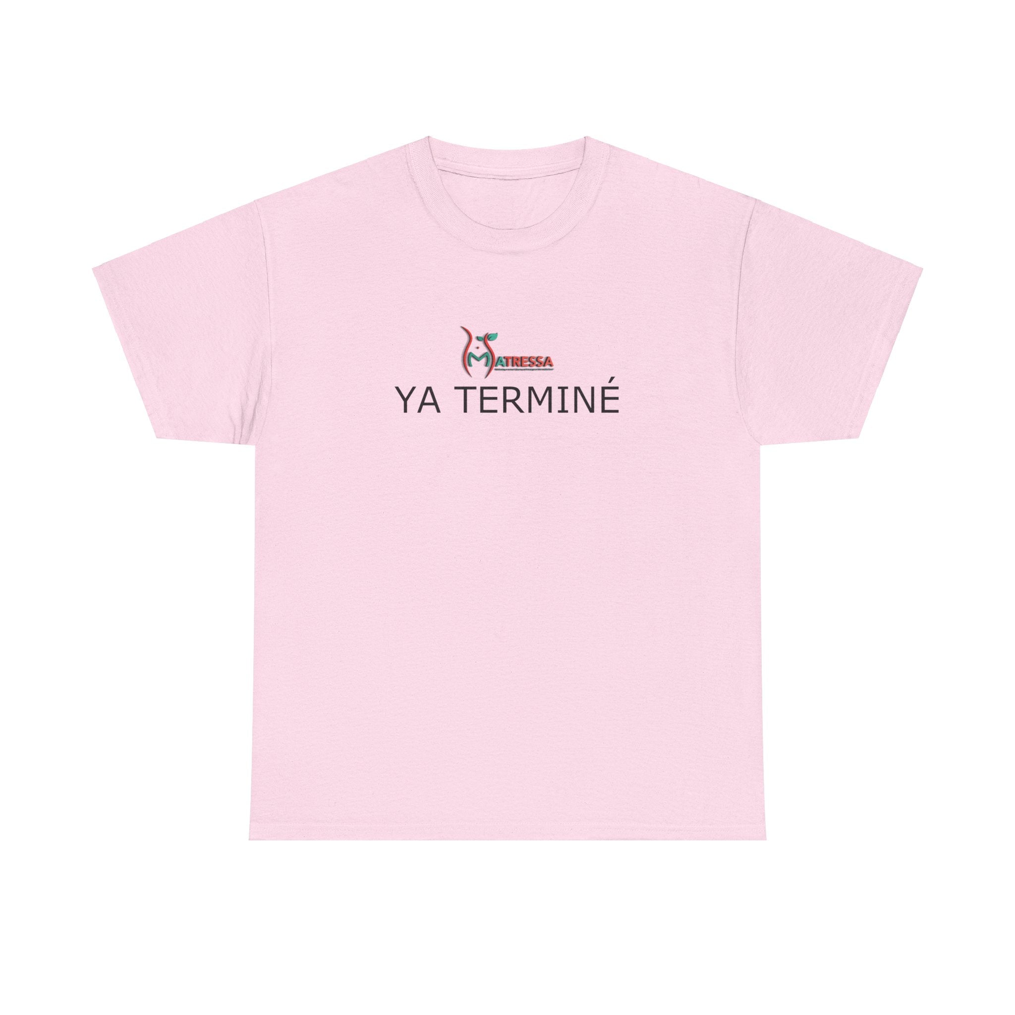 YA TERMINÉ: Camiseta de algodón de alta calidad