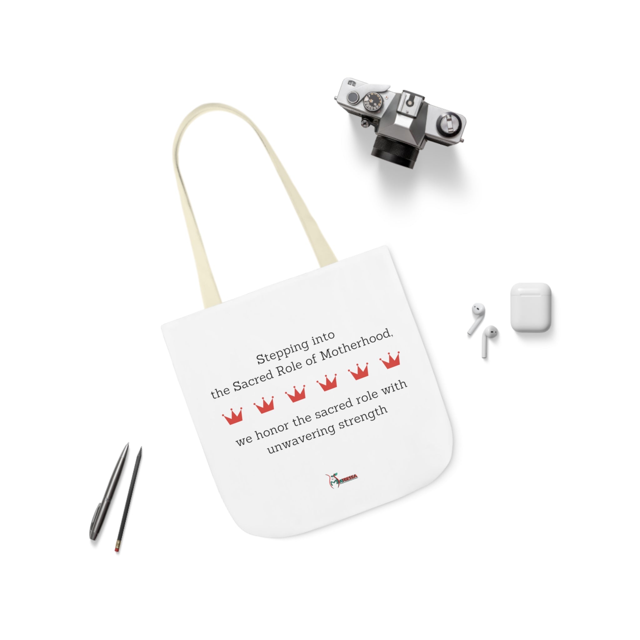 Honor the Sacred Role - Canvas Tote Bag