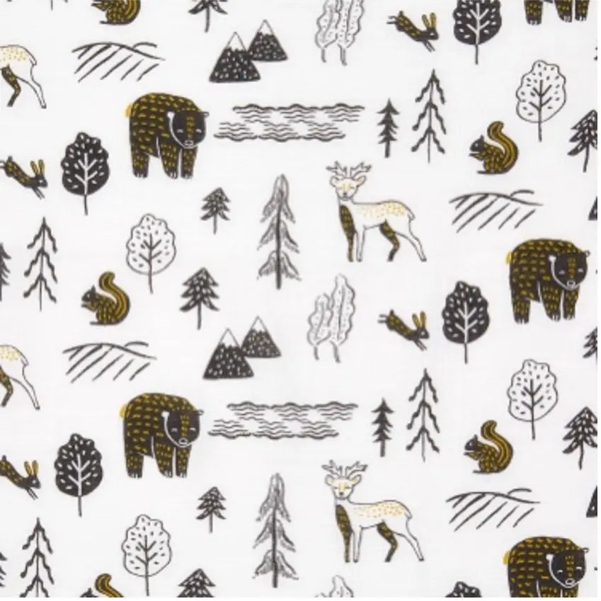 Cotton Muslin Swaddle Blankets in Assortmet