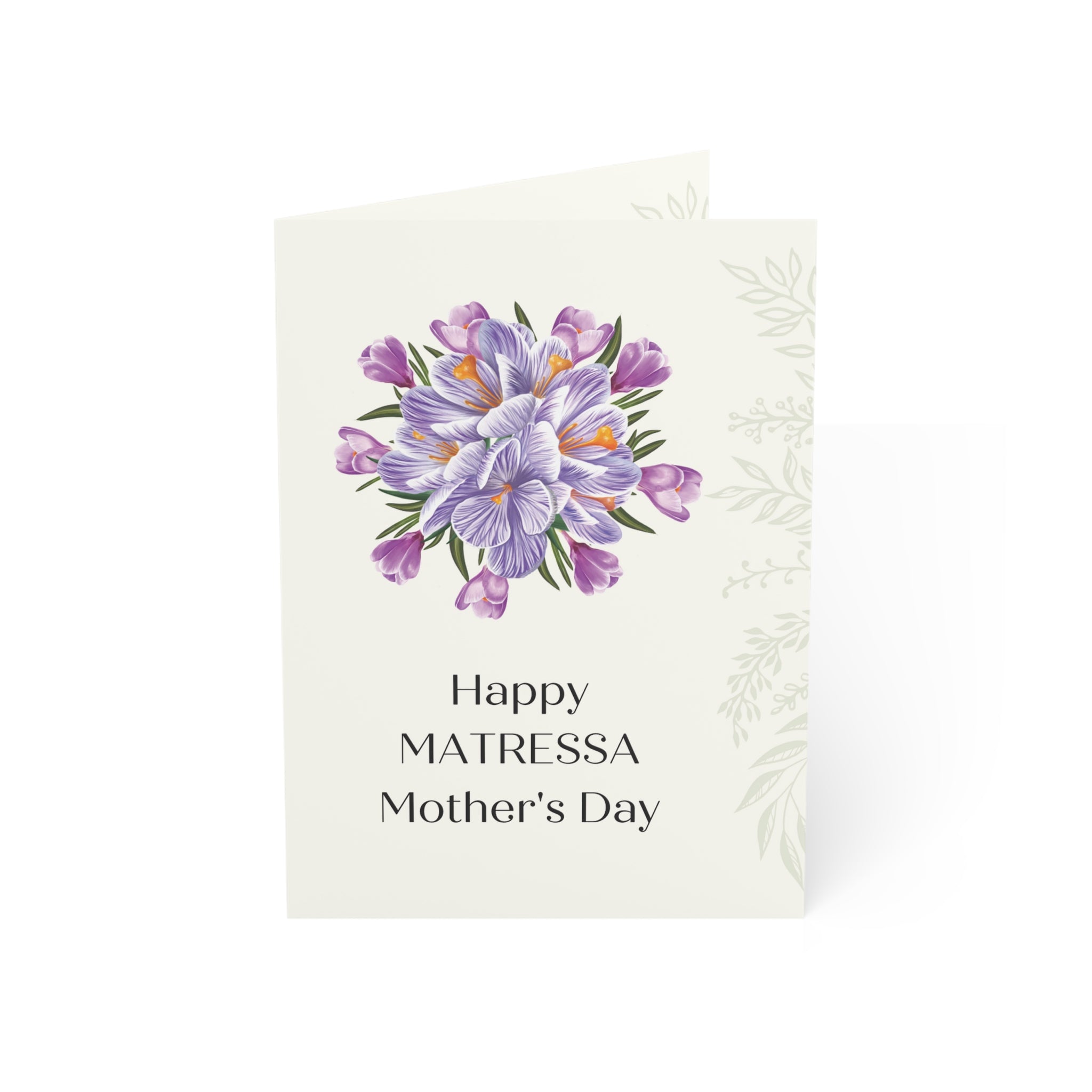 Matressa Mother's Day - Greeting Card