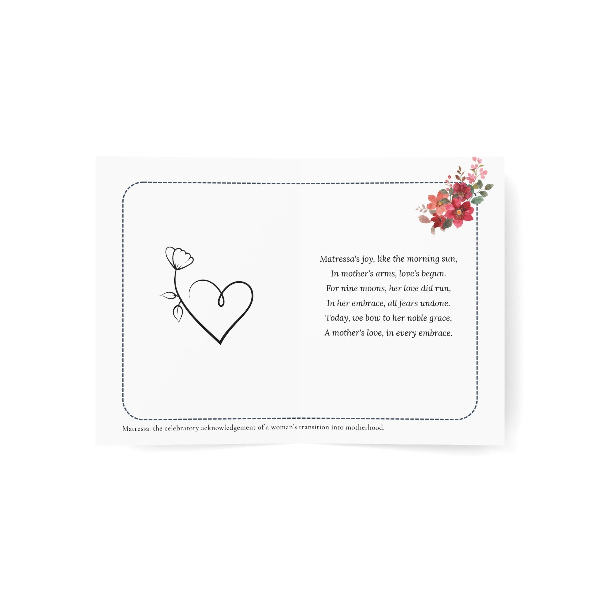 Matressa Mother's Day - Greeting Card