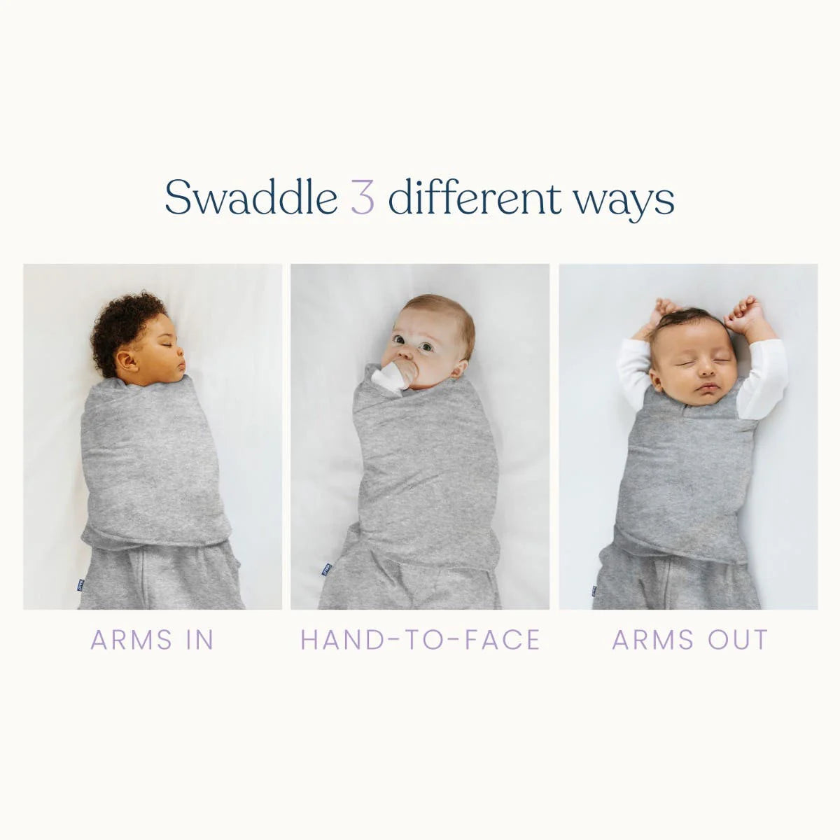 HALO 100% Cotton Sleepsack Swaddle, 3-Way Adjustable Wearable Blanket, TOG 1.5, Jungle Cotton, Newborn, 0-3 Months