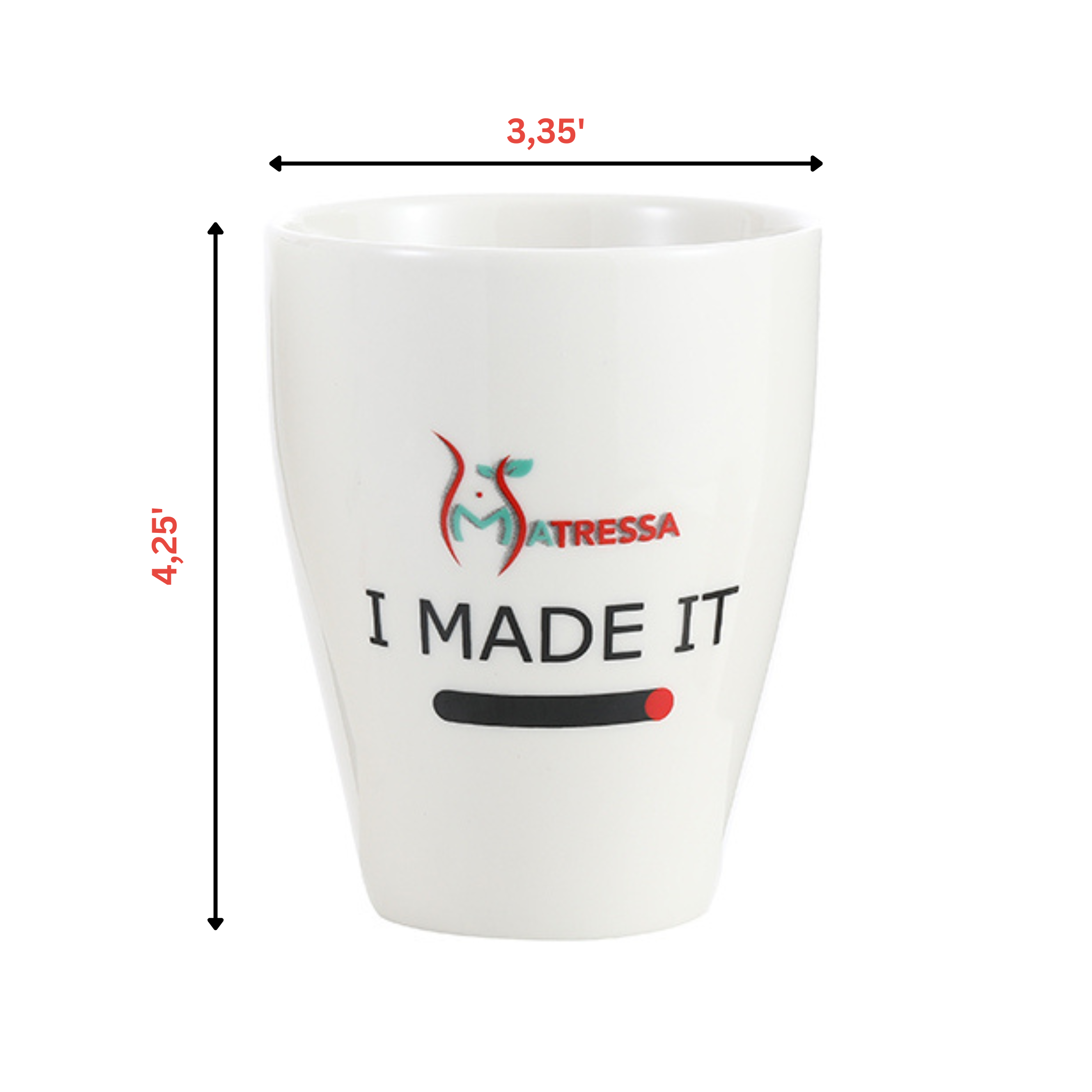 Mugs: Latte/Coffee Mug - I Made It