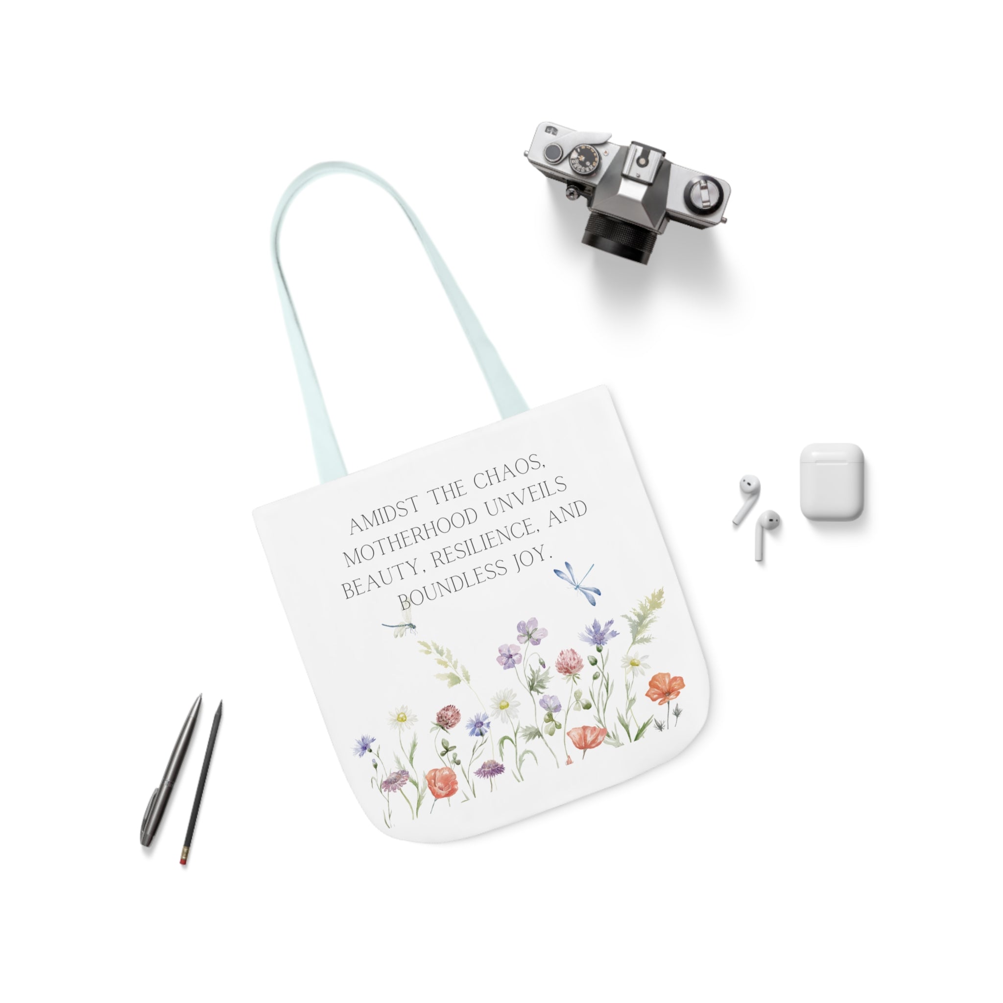 Beauty, Resilience, and Boundless Joy - Canvas Tote Bag