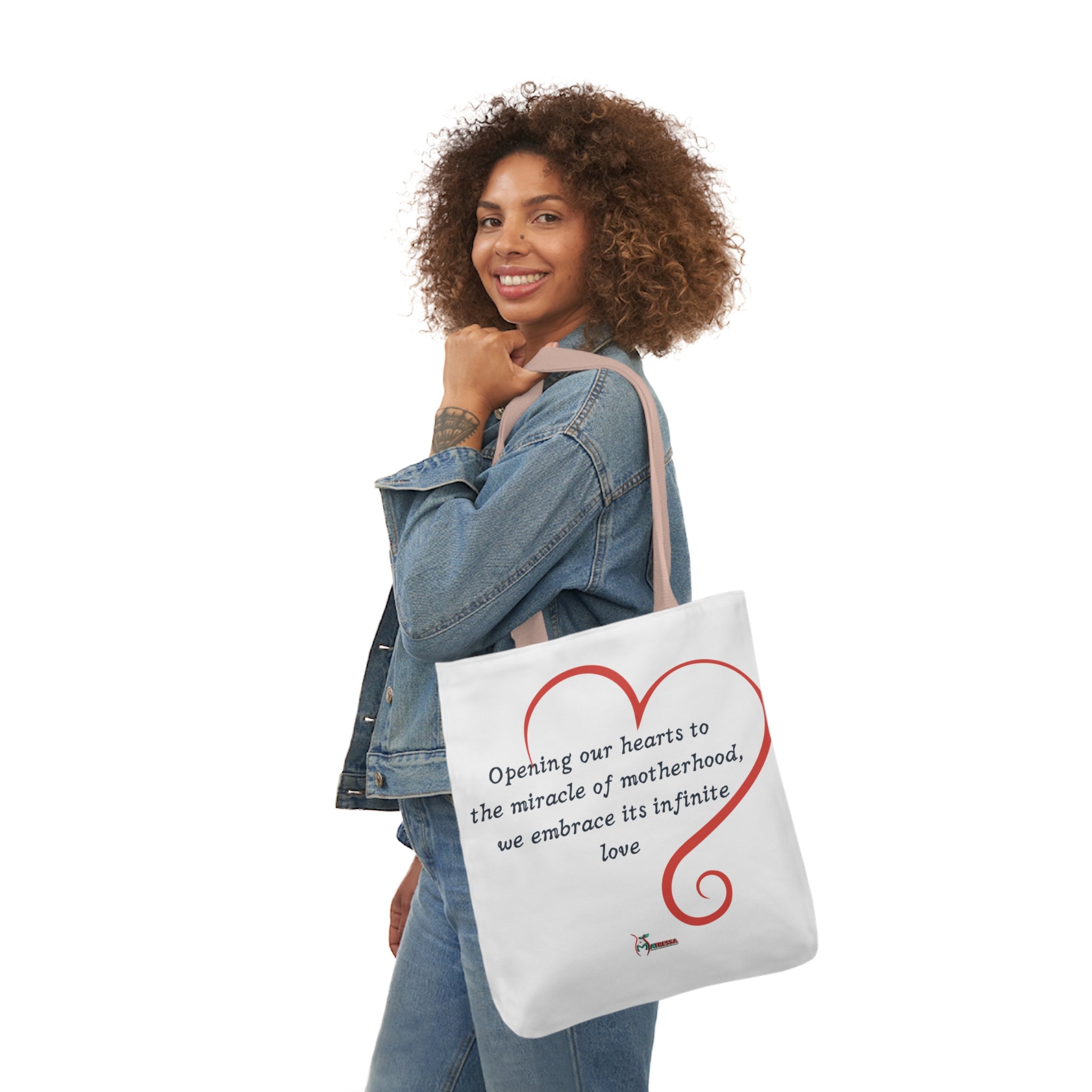 Open Heart -Canvas Tote Bag