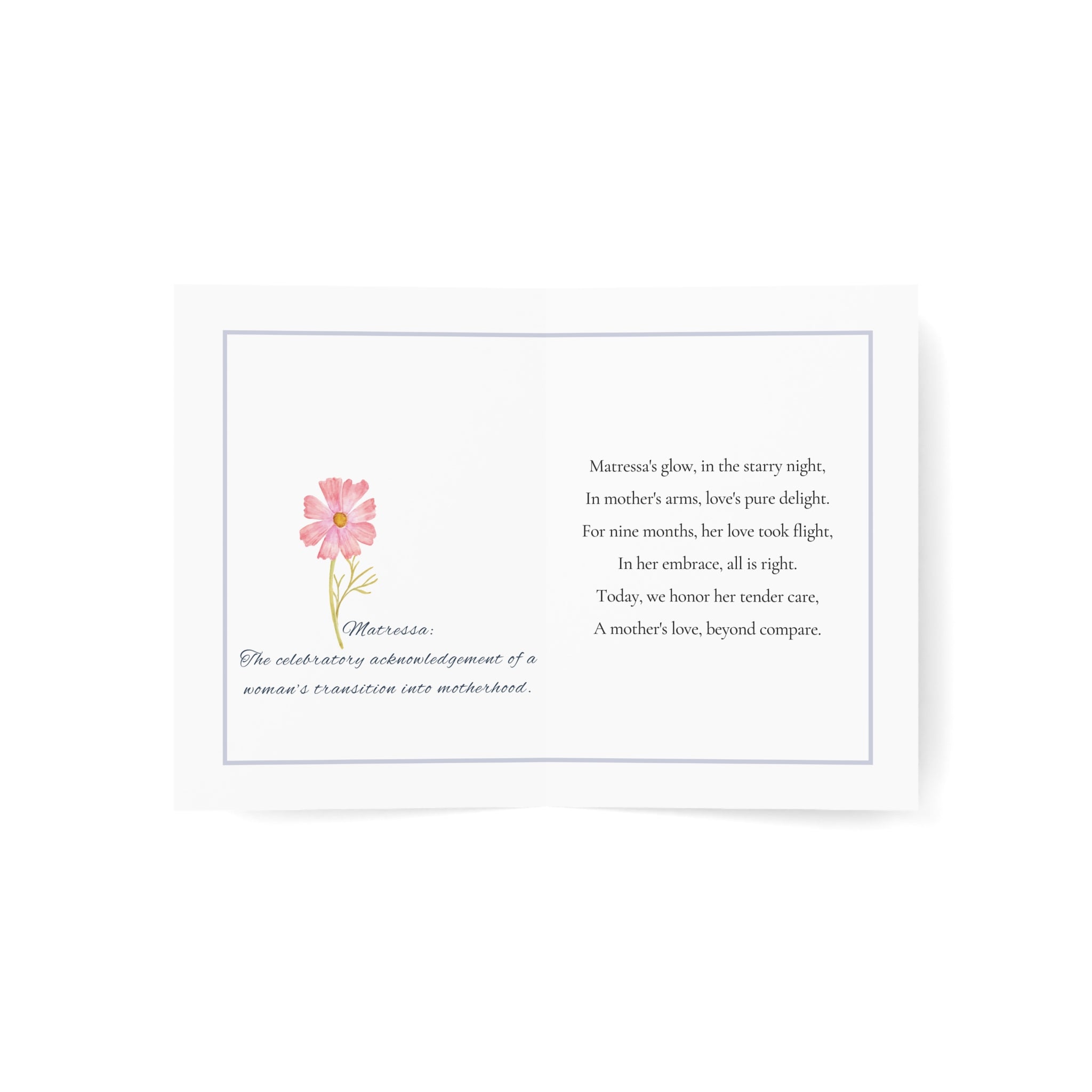 Matressa Mother's Day - Greeting Card