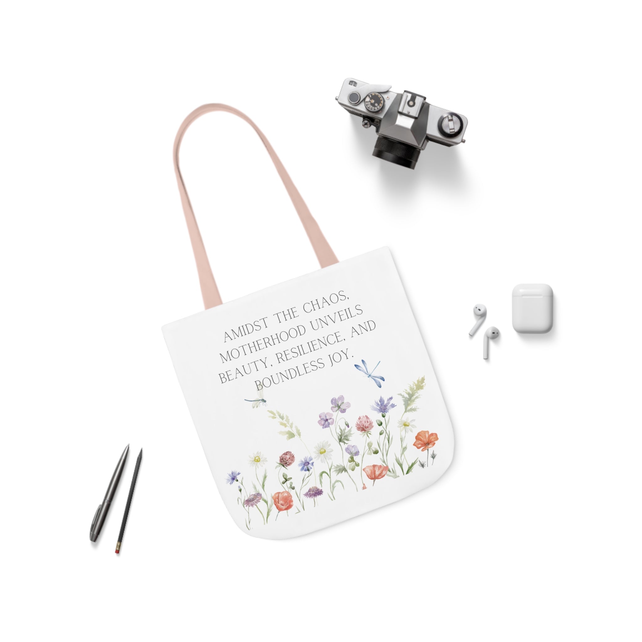 Beauty, Resilience, and Boundless Joy - Canvas Tote Bag