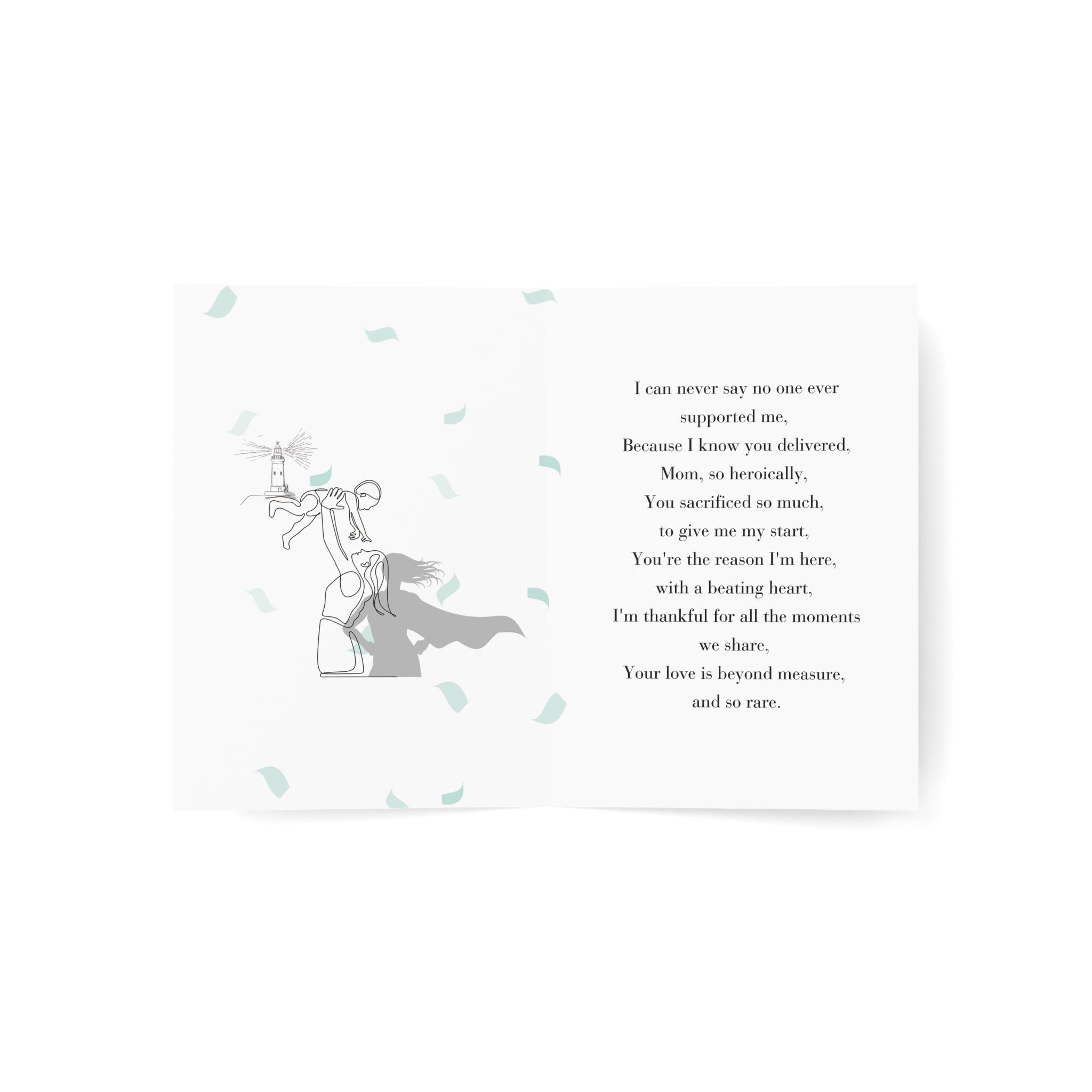 You Delivered: a Matressa card for your mother