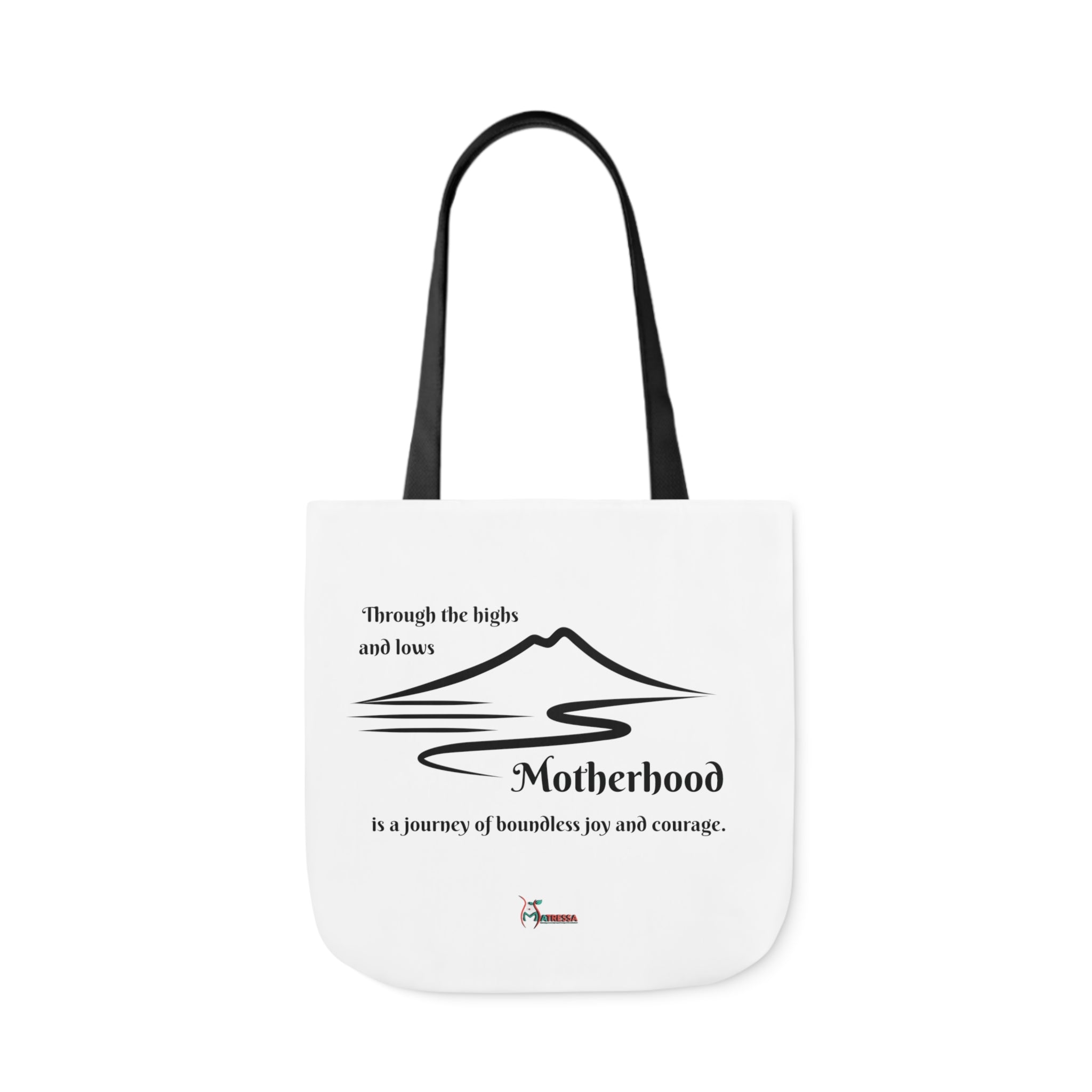 Motherhood is a Journey - Canvas Tote Bag