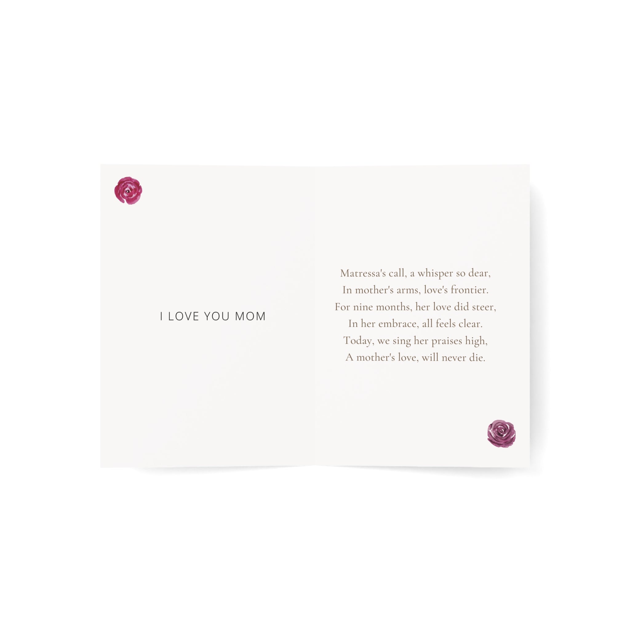 Matressa Mother's Day - Greeting Card