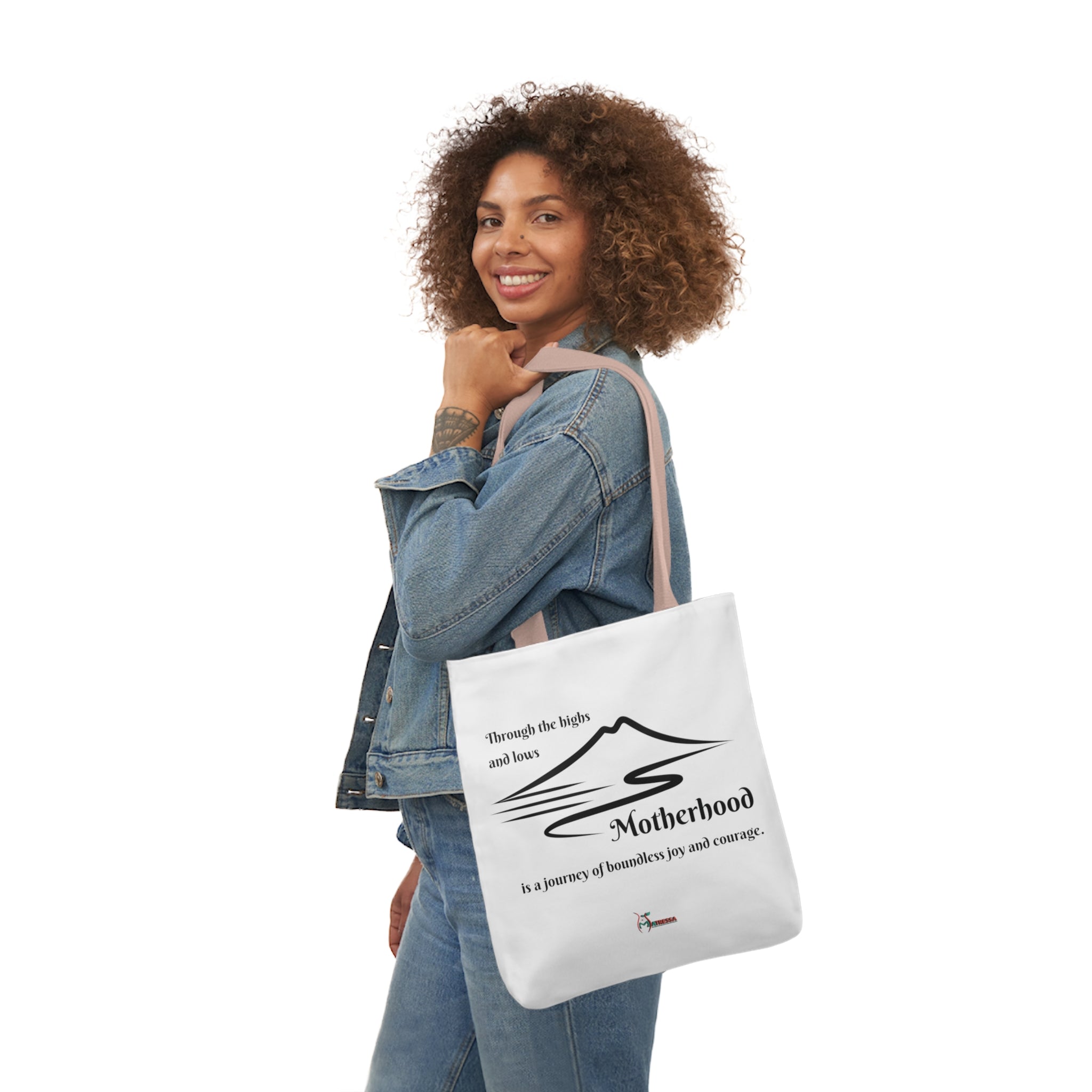 Motherhood is a Journey - Canvas Tote Bag