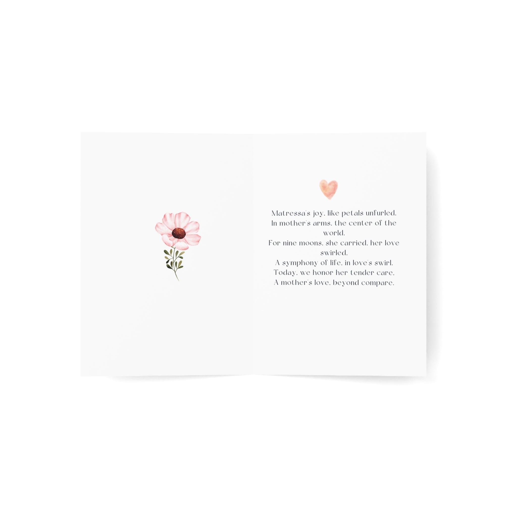 Matressa Mother's Day - Greeting Card