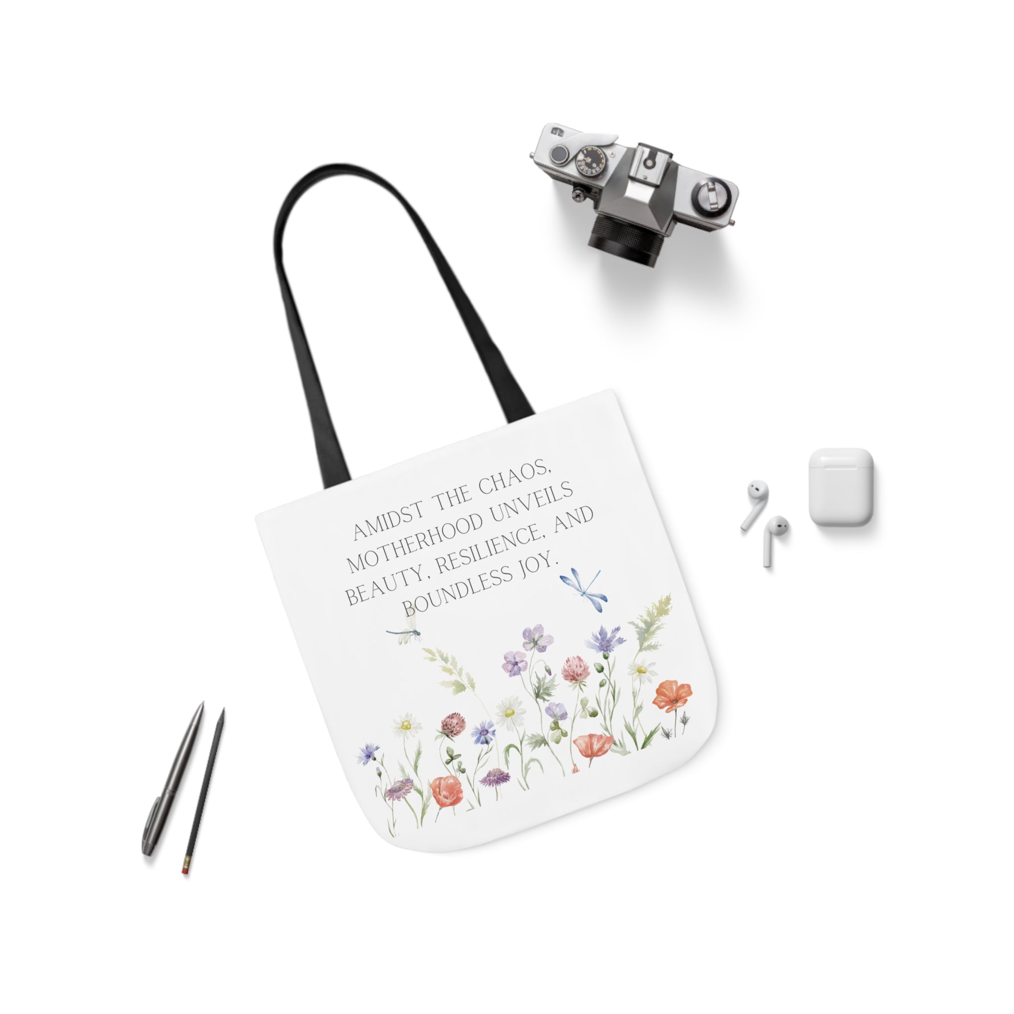 Beauty, Resilience, and Boundless Joy - Canvas Tote Bag