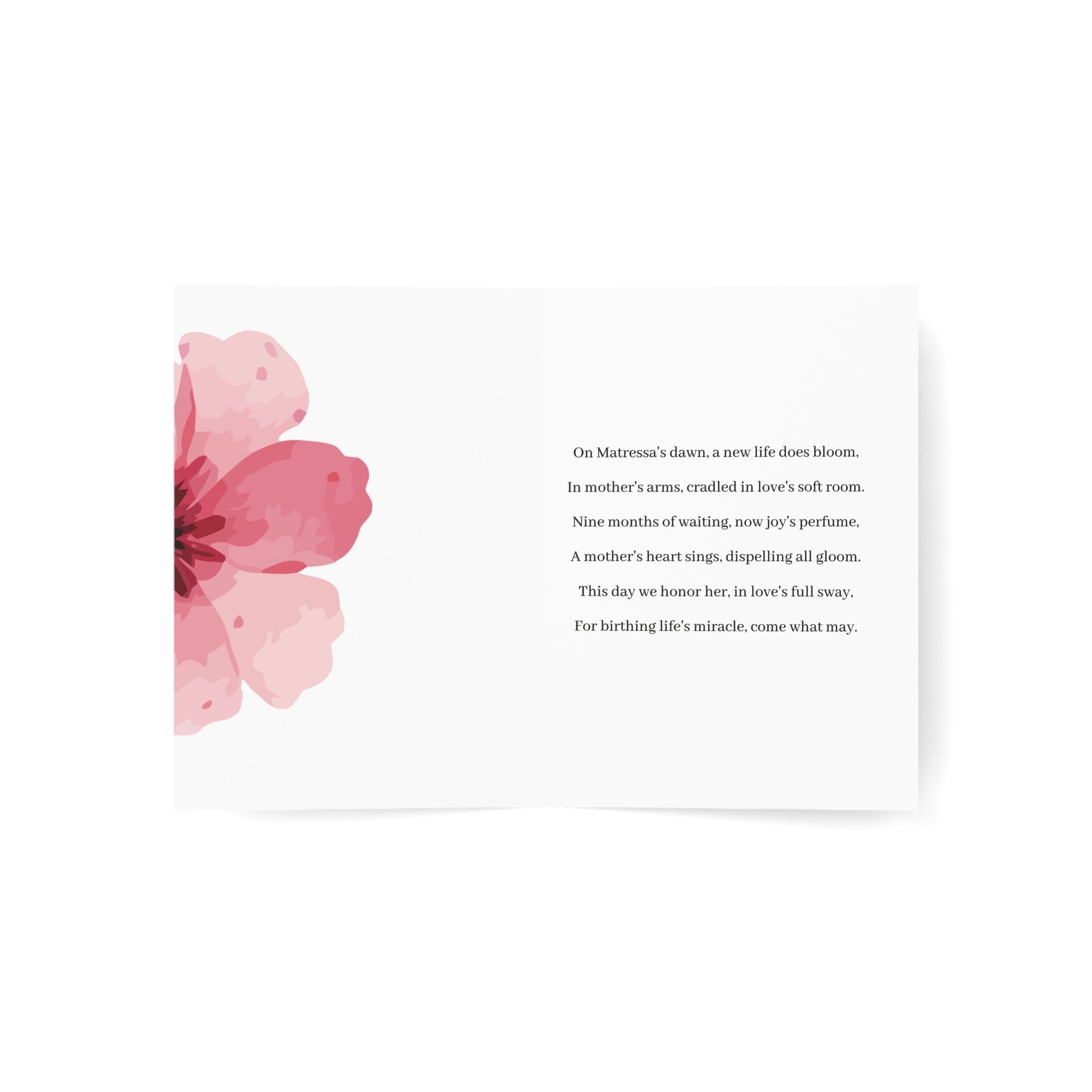 Happy Matressa Mother's Day - Greeting Card