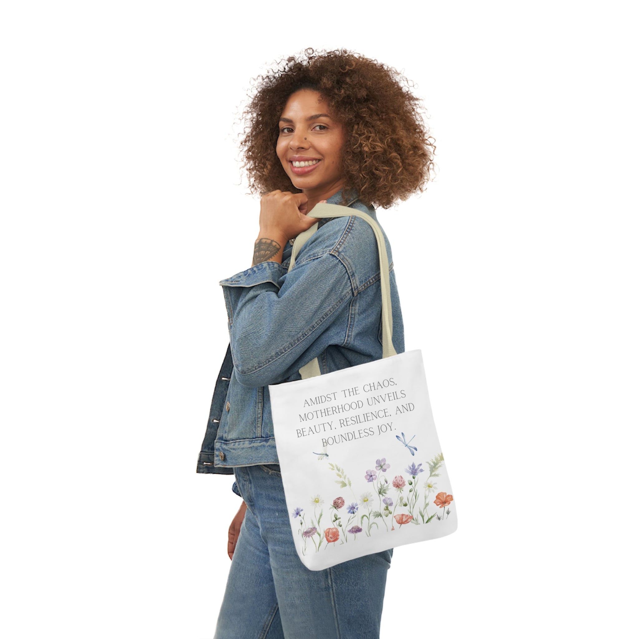 Beauty, Resilience, and Boundless Joy - Canvas Tote Bag