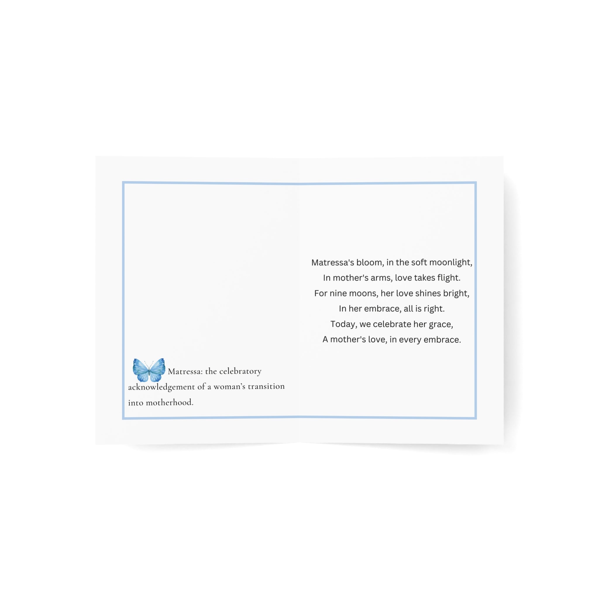 Matressa Mother's Day - Greeting Card