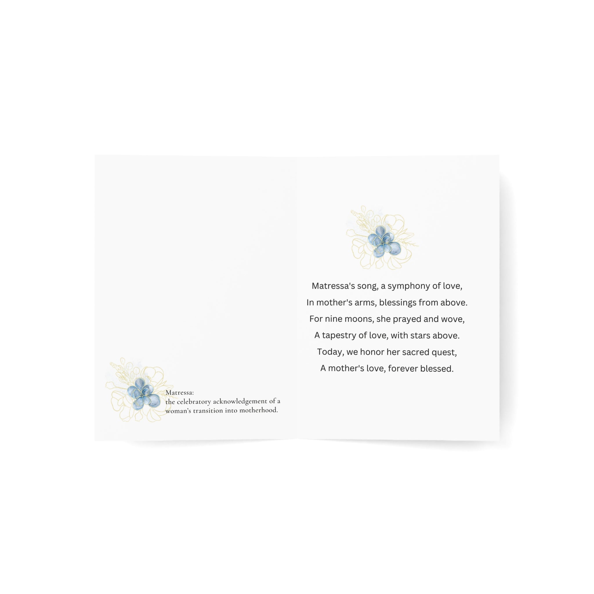 Matressa Mother's Day - Greeting Card