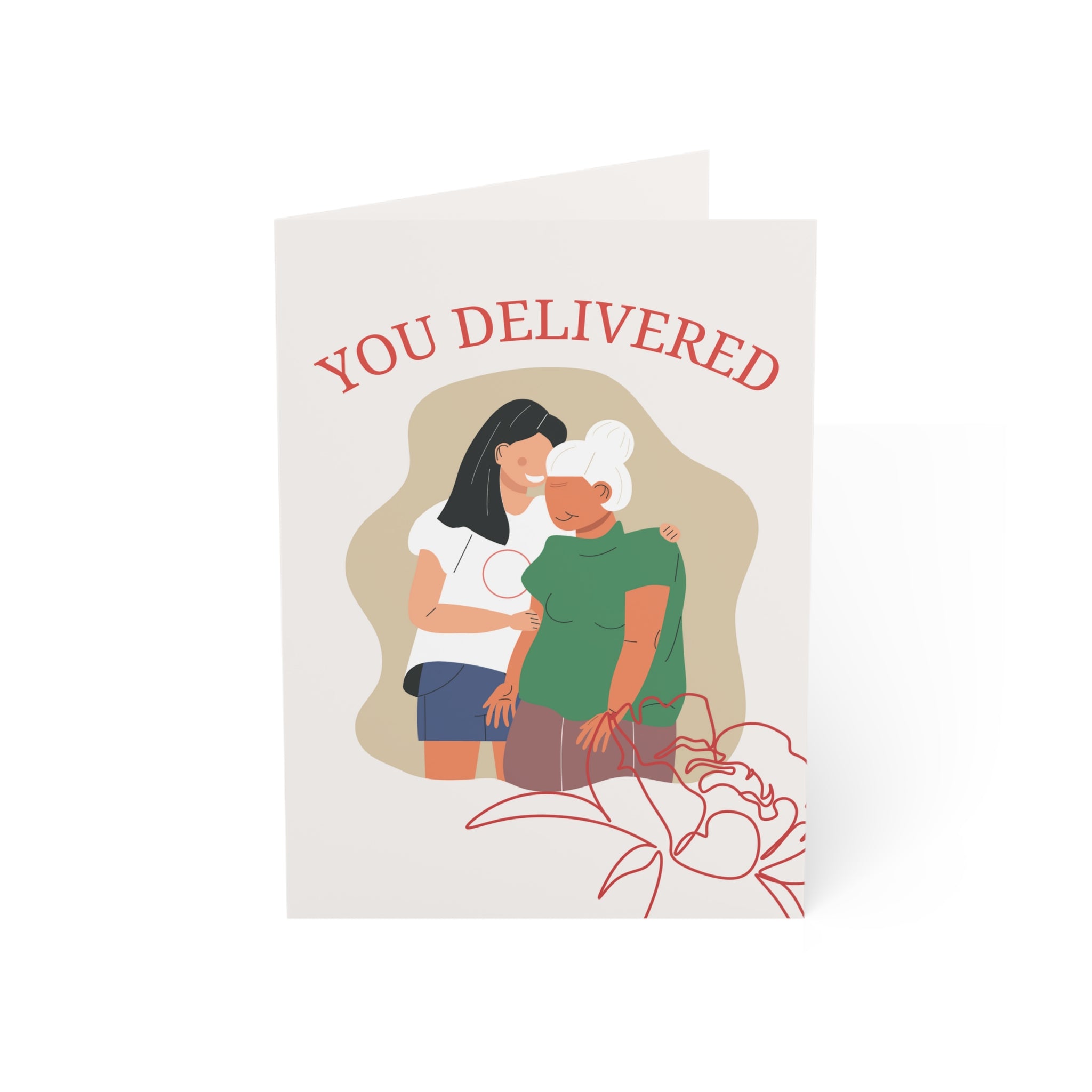 You Delivered: a Matressa card for your mother