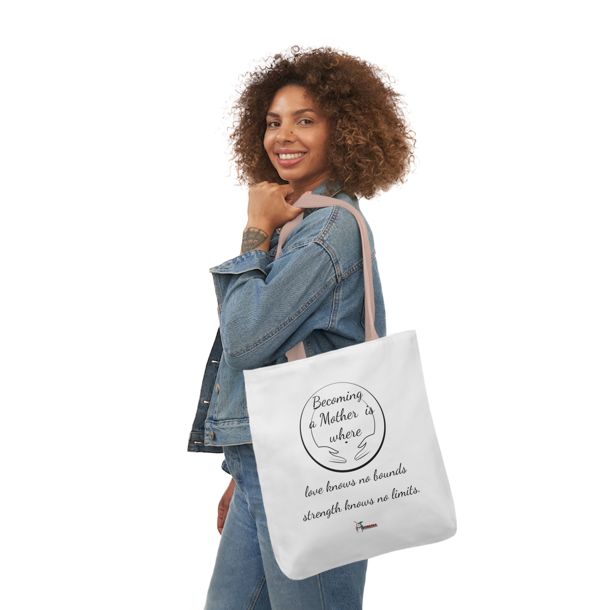 Love and Strength Know No Bounds - Canvas Tote Bag