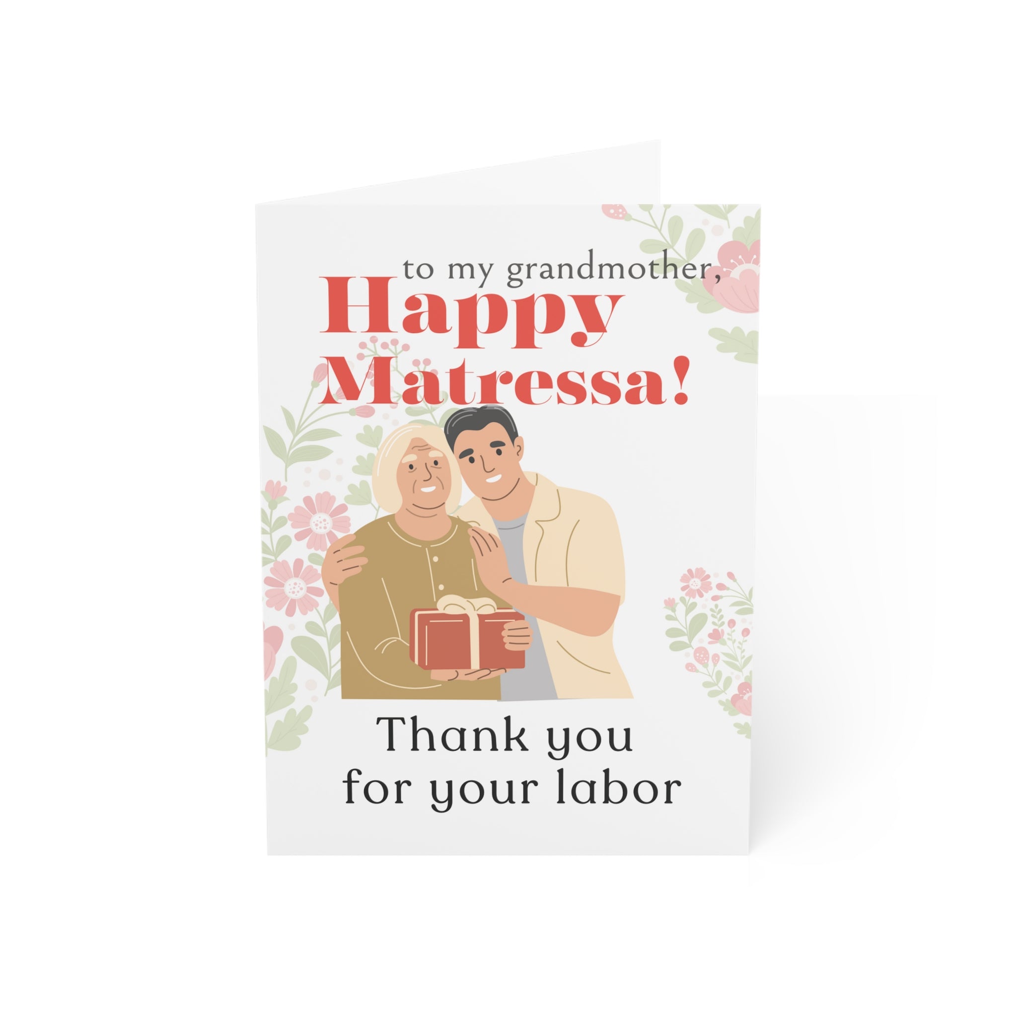 To My Grandmother- Thank You for Your Labor