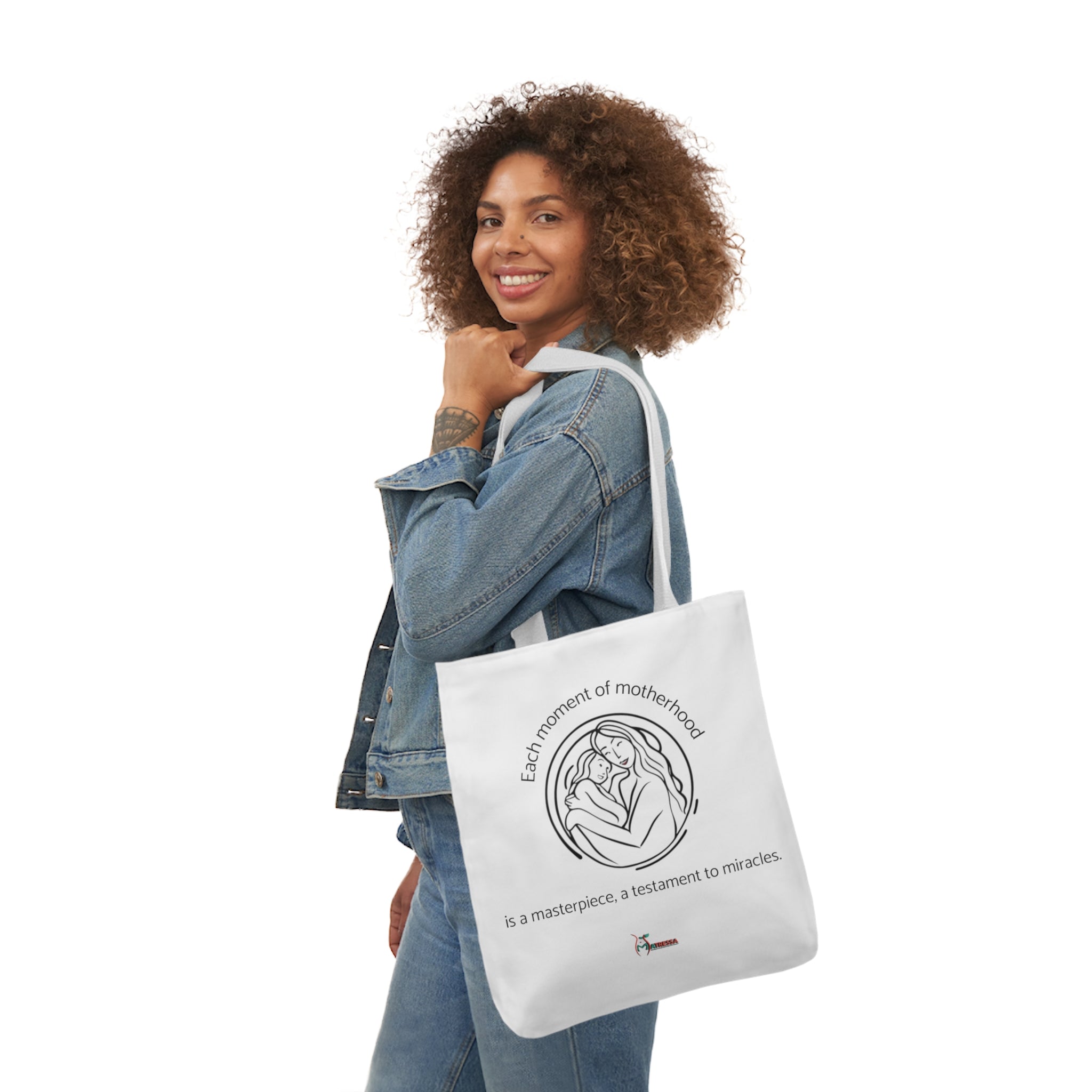 Each Moment of Motherhood - Canvas Tote Bag