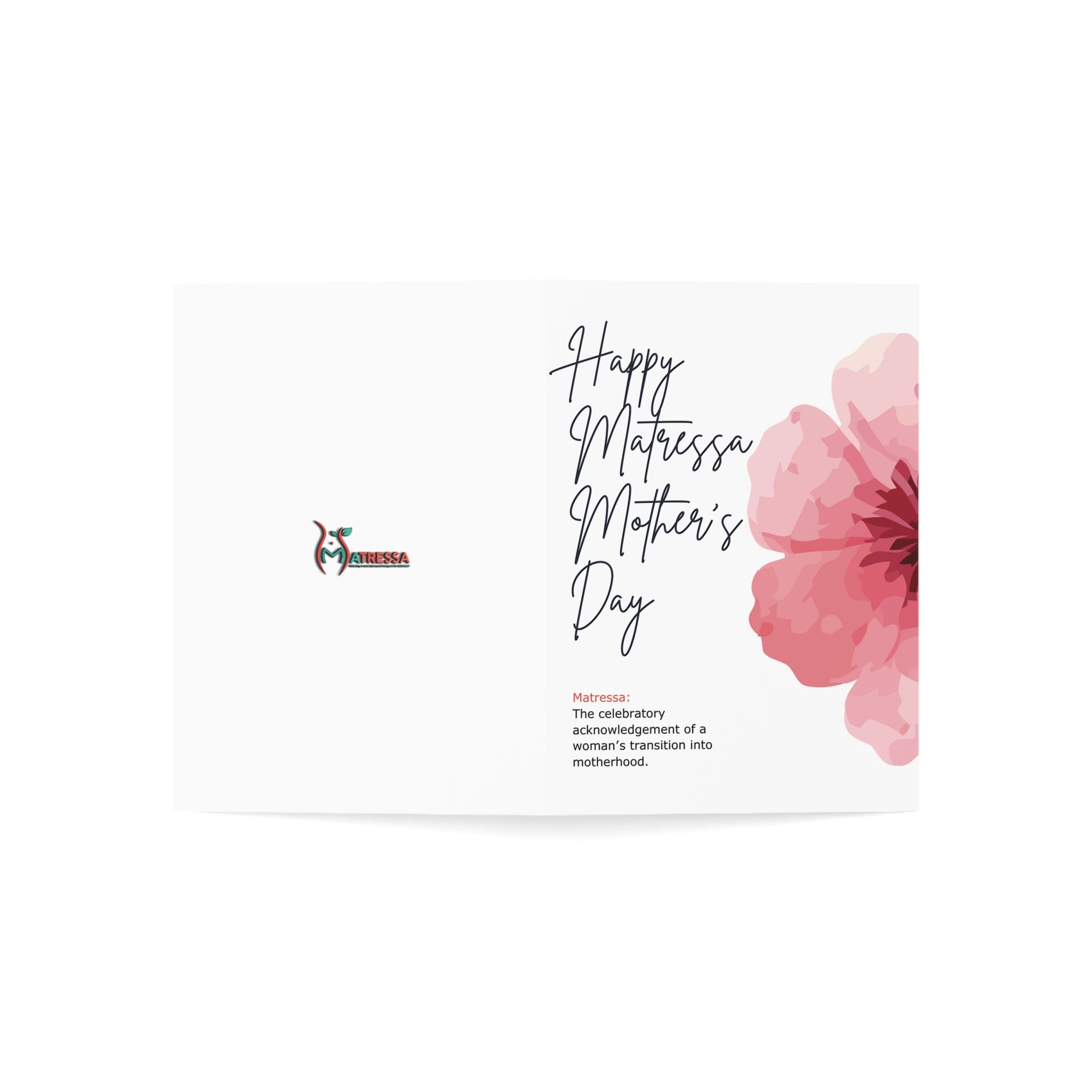 Happy Matressa Mother's Day - Greeting Card